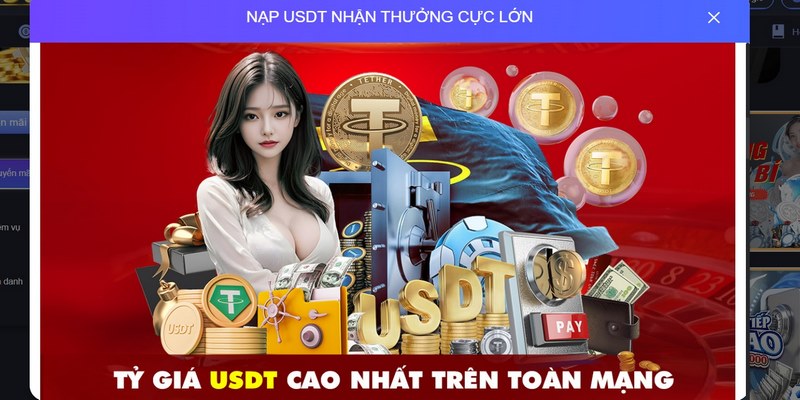 Khuyến mãi XOSO66 khi nạp USDT